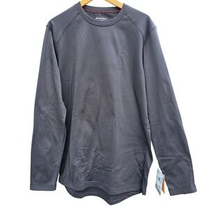 Terramar ClimaSense Crew Neck Baselayer Men's XL Black NWT